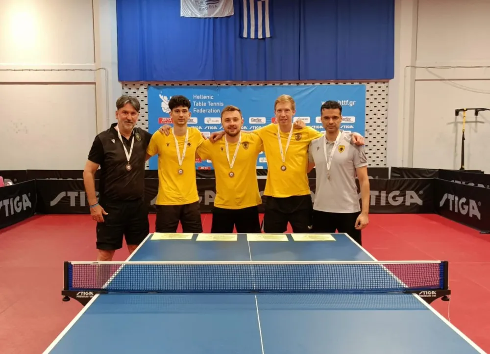 ΑΕΚ Πίνγκ Πόνγκ: Κατέκτησε την τρίτη θέση με μεγάλη νίκη!