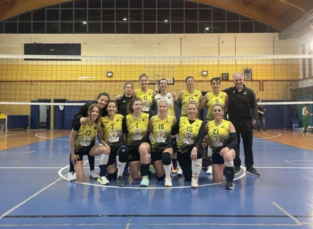 Ασταμάτητη η Vintage Volley της ΑΕΚ – 5 στα 5 και κορυφή!