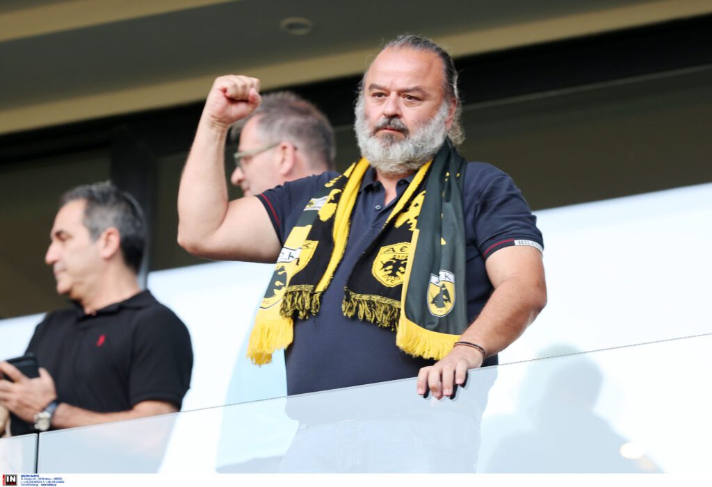 Στην «OPAP Arena» ο Μάριος Ηλιόπουλος για το ΑΕΚ-Παναθηναϊκός (ΦΩΤΟ)