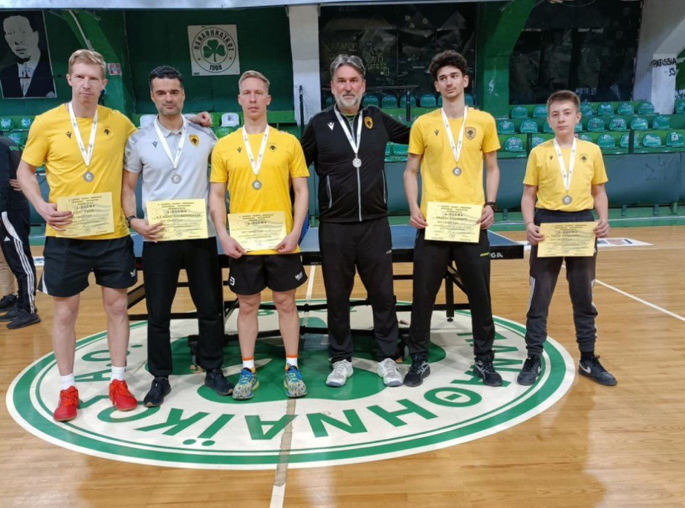 ΑΕΚ Επιτραπέζια Αντισφαίριση: «Λύγισε» από τον Παναθηναϊκό μετά από 4 ώρες στον Τελικό Κυπέλλου Αττικής