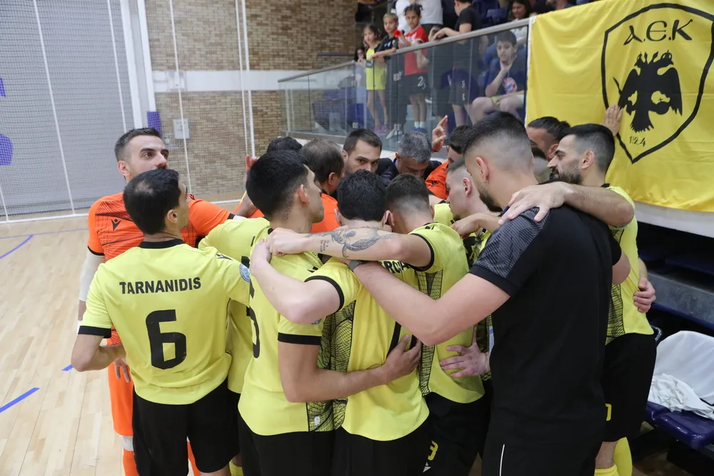 ΑΕΚ – ΑΣΕ Δούκα: Τελικός «ζωής ή θανάτου» στο Καματερό για τον τίτλο στο Futsal