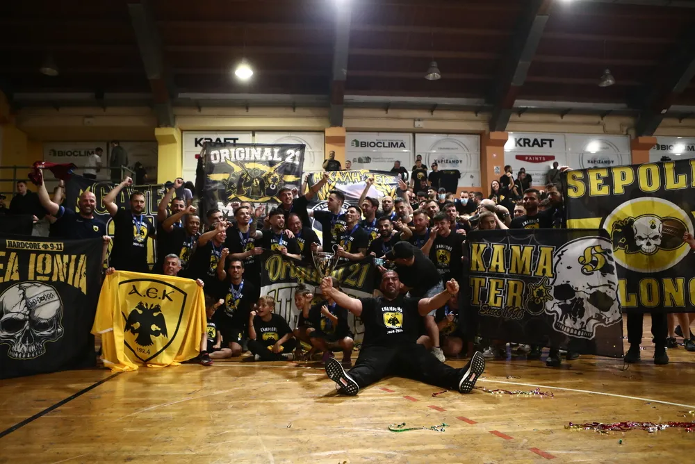 Futsal: Πρωταθλήτρια Ελλάδας για δεύτερη συνεχόμενη σεζόν η ΑΕΚάρα!
