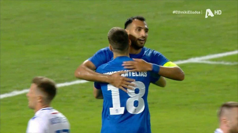Ελλάδα – Σλοβακία: Ανοίγει το σκορ η Εθνική με τον Κωνσταντέλια, που πήρε το ριμπάουντ από το σουτ του Παυλίδη! (VIDEO)