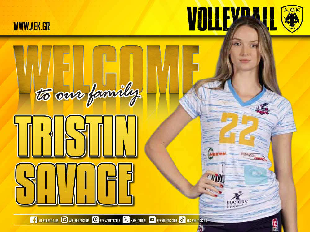 ΑΕΚ Βόλεϊ Γυναικών: Ενισχύεται σημαντικά – Ανακοίνωσε την Τριστίν Σάβατζ!