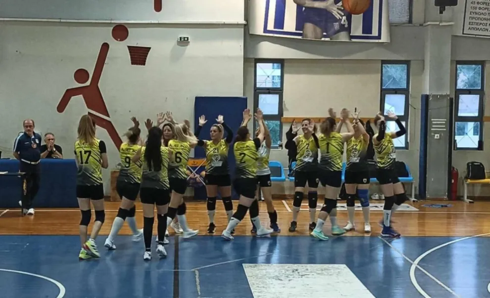 ΑΕΚ Vintage Volley: Άνετη νίκη με 3-0 απέναντι στην Ένωση Βύρωνα