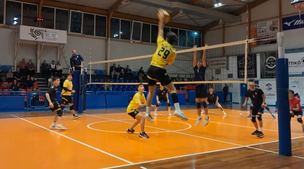 ΑΕΚ Βόλεϊ Κ17: Στο Final 4 με στόχο την κορυφή!