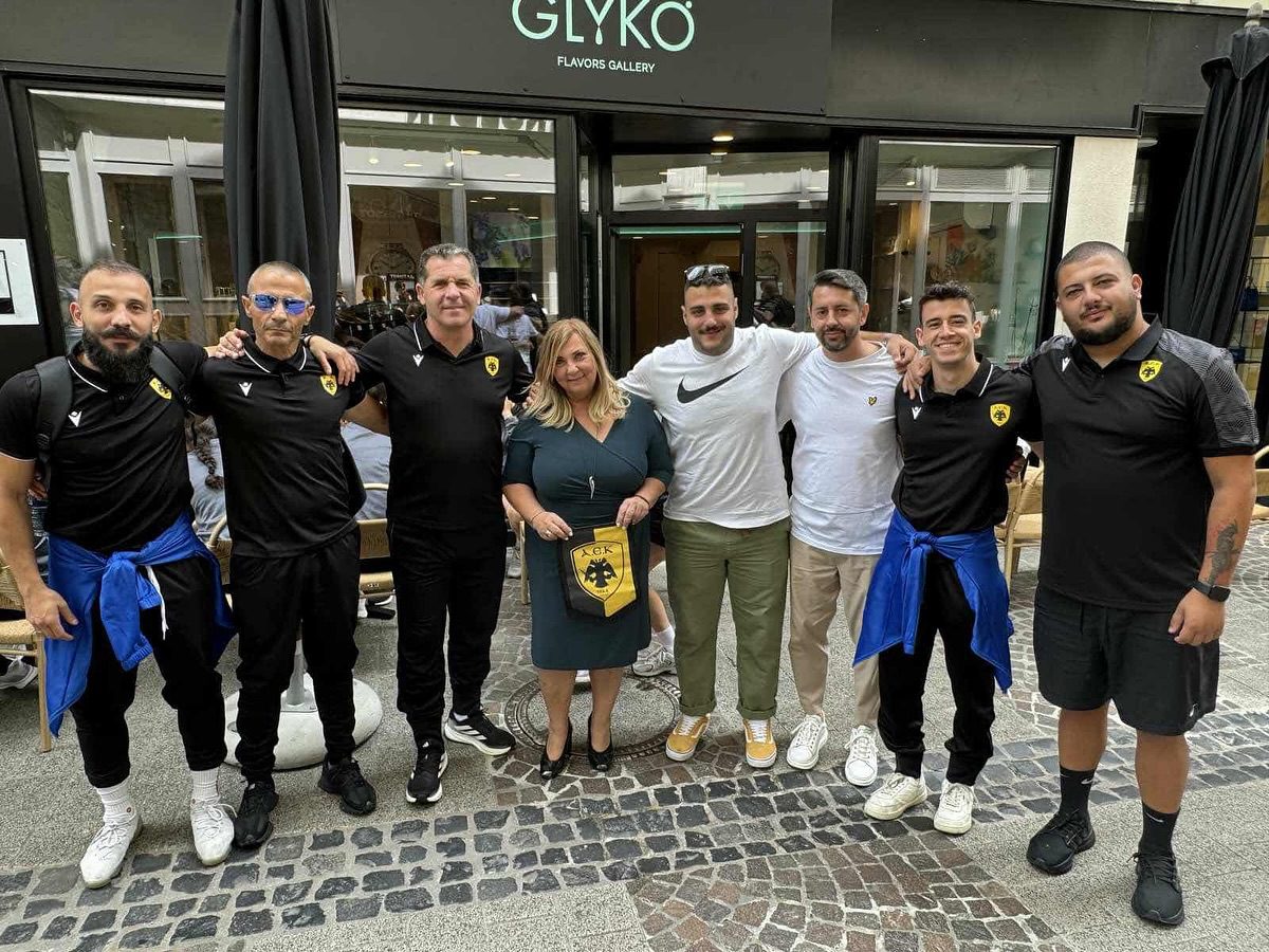 Ποδόσφαιρο Γυναικών: Θερμή υποδοχή στην ΑΕΚ από την ελληνική κοινότητα του Λουξεμβούργου (ΦΩΤΟ)
