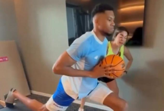 Ξεκίνησε την προετοιμασία για την Εθνική ο Αντετοκούνμπο (vid)