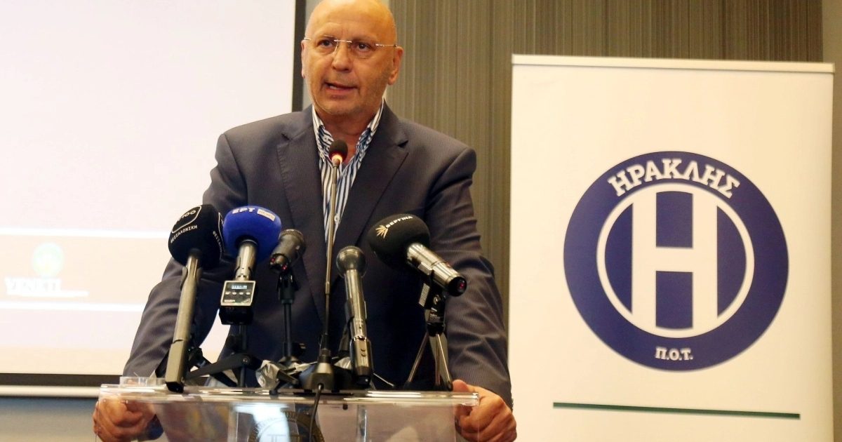 Μονεμβασιώτης: «Ο Ηρακλής δεν είναι για 1.500 διαρκείας – Ζητάμε το Καυτανζόγλειο για 49 χρόνια»