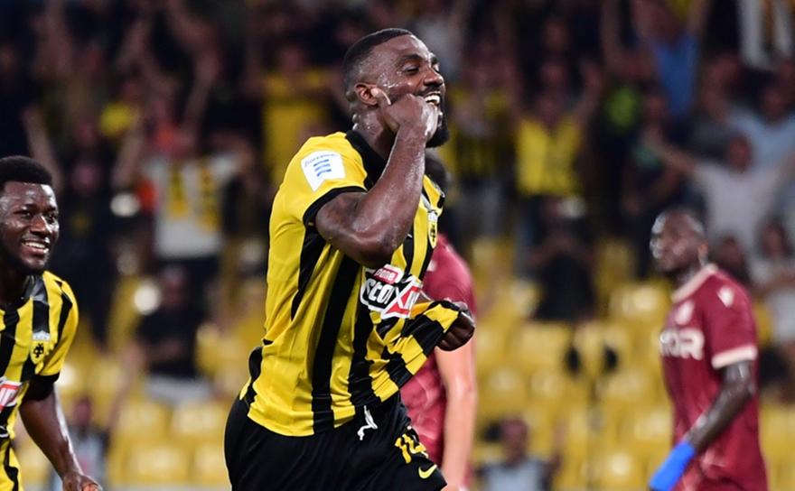 ΑΕΚ – Asteras AKTOR: Σκόραρε ο Πιερό μετά από 190 ημέρες για το 1-0