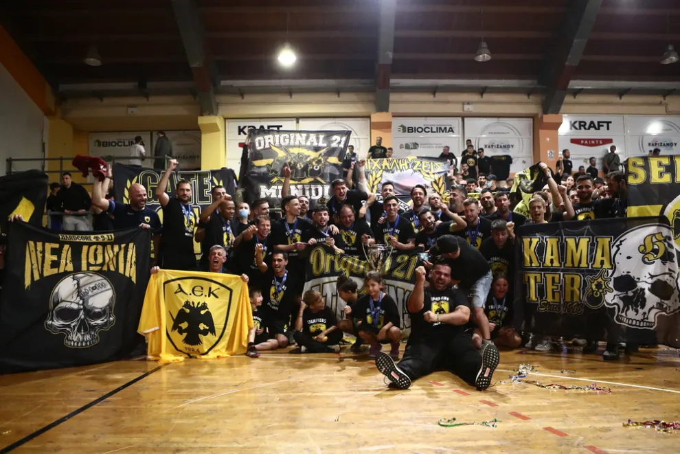 ΑΕΚ Futsal: Ζωντανά όλες οι μεταδόσεις του UEFA Futsal Champions League στο «Γ. Κασιμάτης»