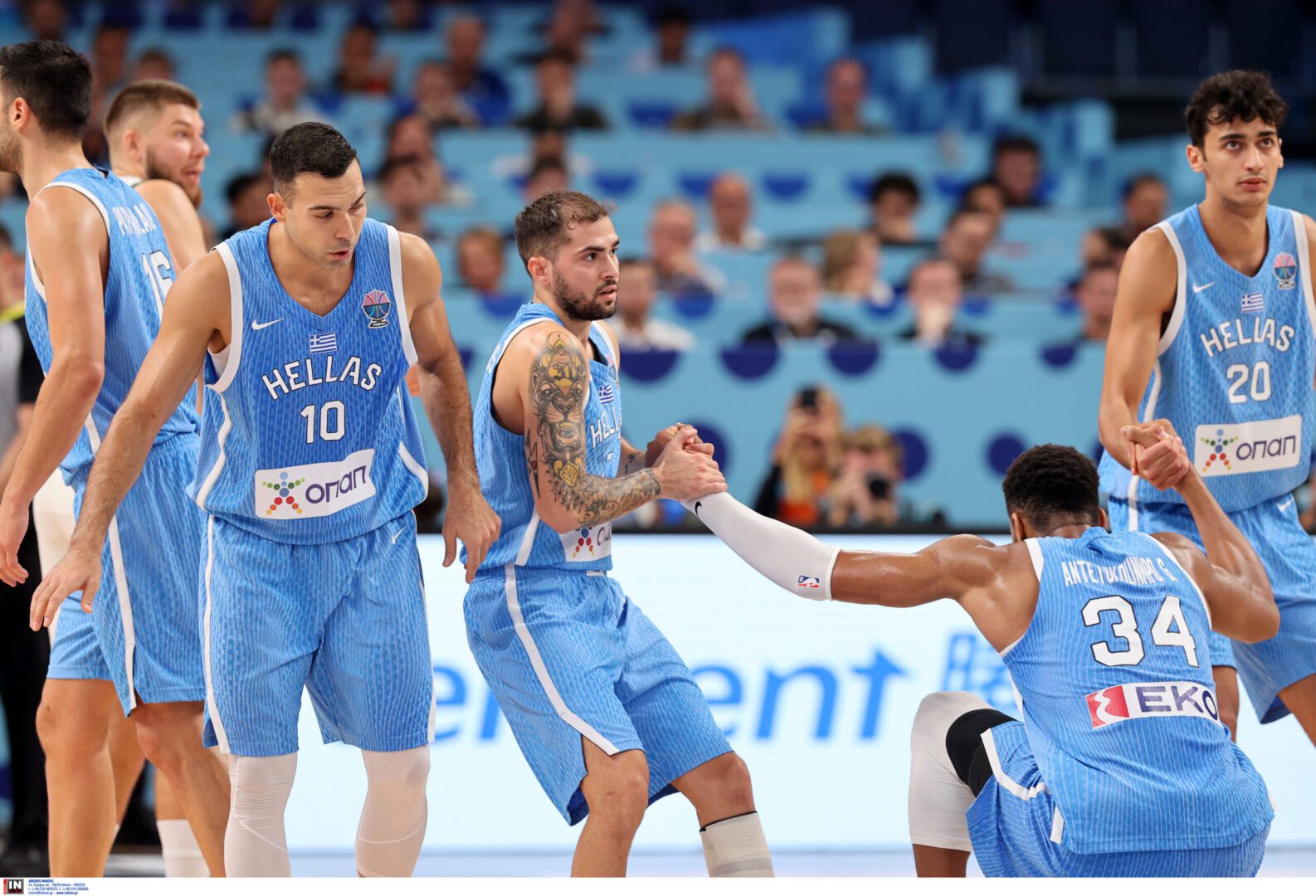 Eurobasket 2025: Η Εθνική νίκησε (87-76) την Λιθουανία και «πέταξε» για τα ημιτελικά!