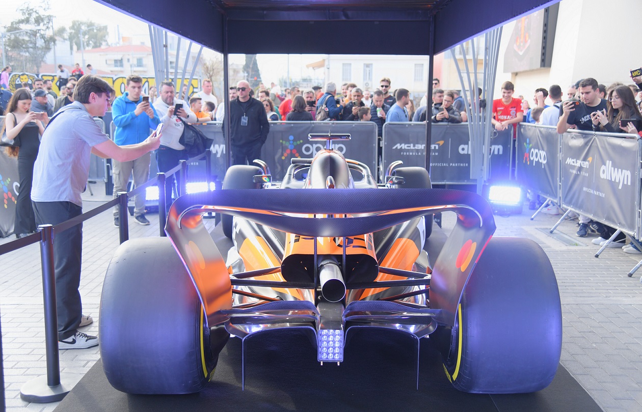 Ζήστε την εμπειρία της F1: Το μονοθέσιο της McLaren έρχεται στη Θεσσαλονίκη