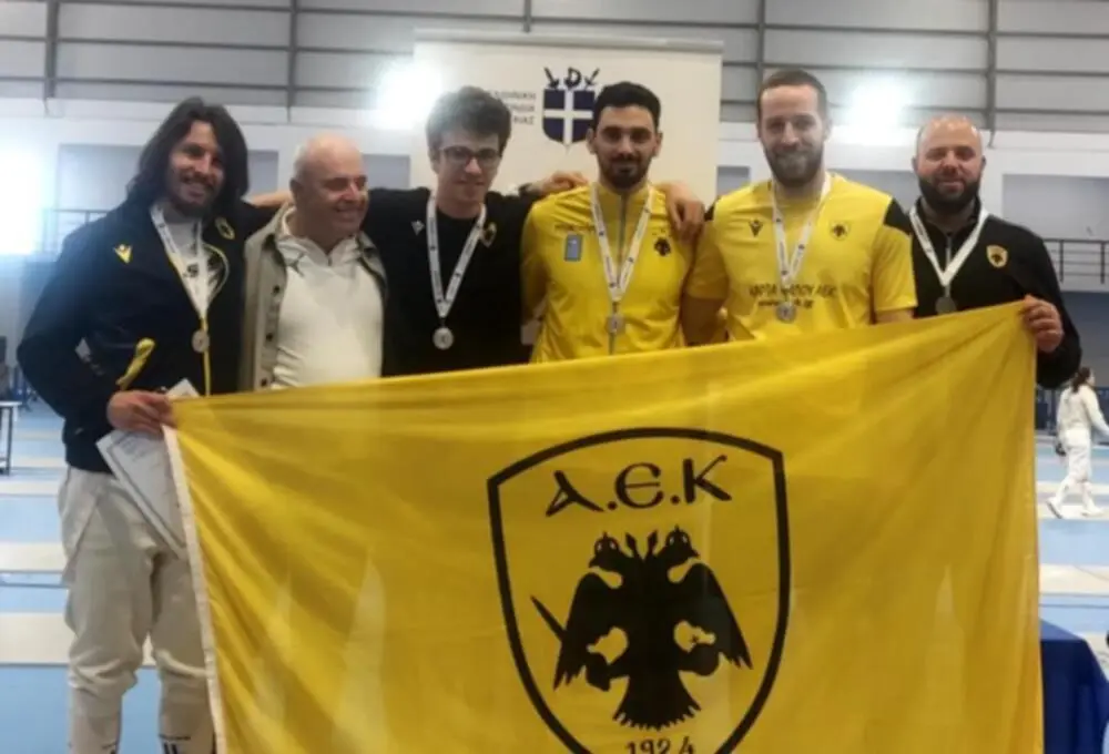 ΑΕΚ: Άνοδος μίας θέσης για την Ξιφασκία!