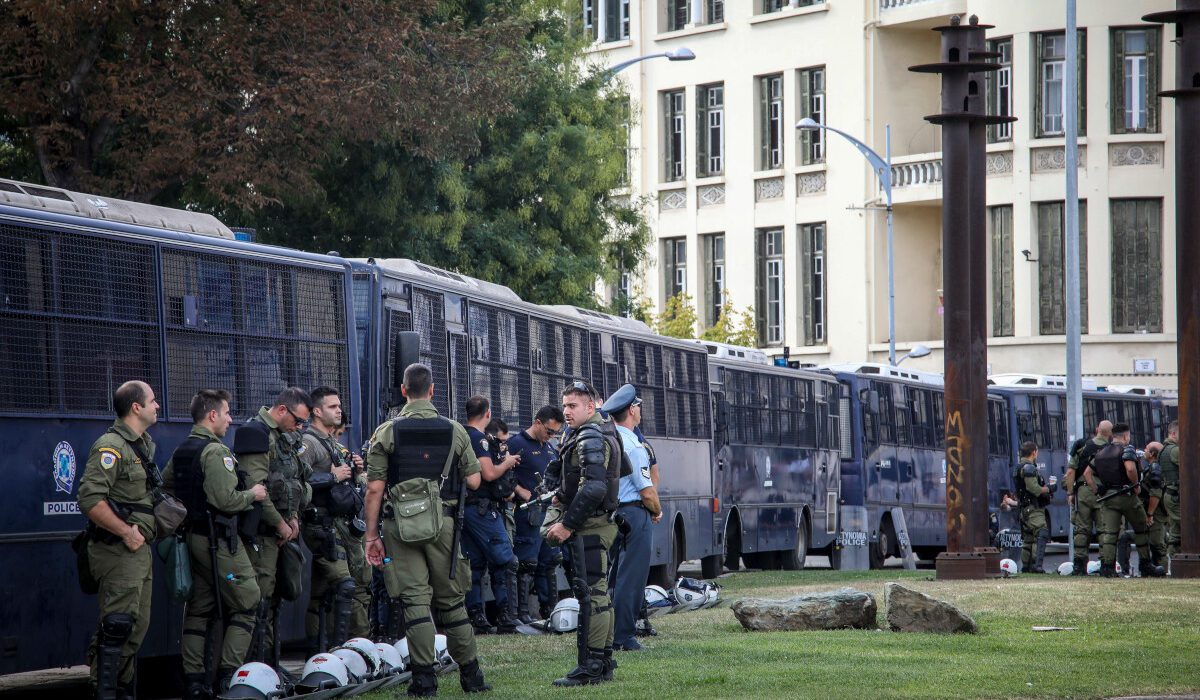 Αυξημένα μέτρα ασφαλείας στη ΔΕΘ: 3.000 αστυνομικοί, αύρες και drones στη Θεσσαλονίκη