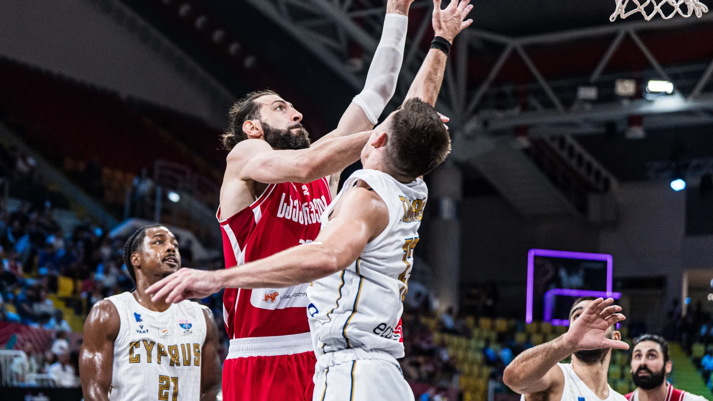 Γεωργία – Κύπρος 93-61: Σενγκέλια και Μπιτάτζε οδηγούν σε μάχη πρόκρισης