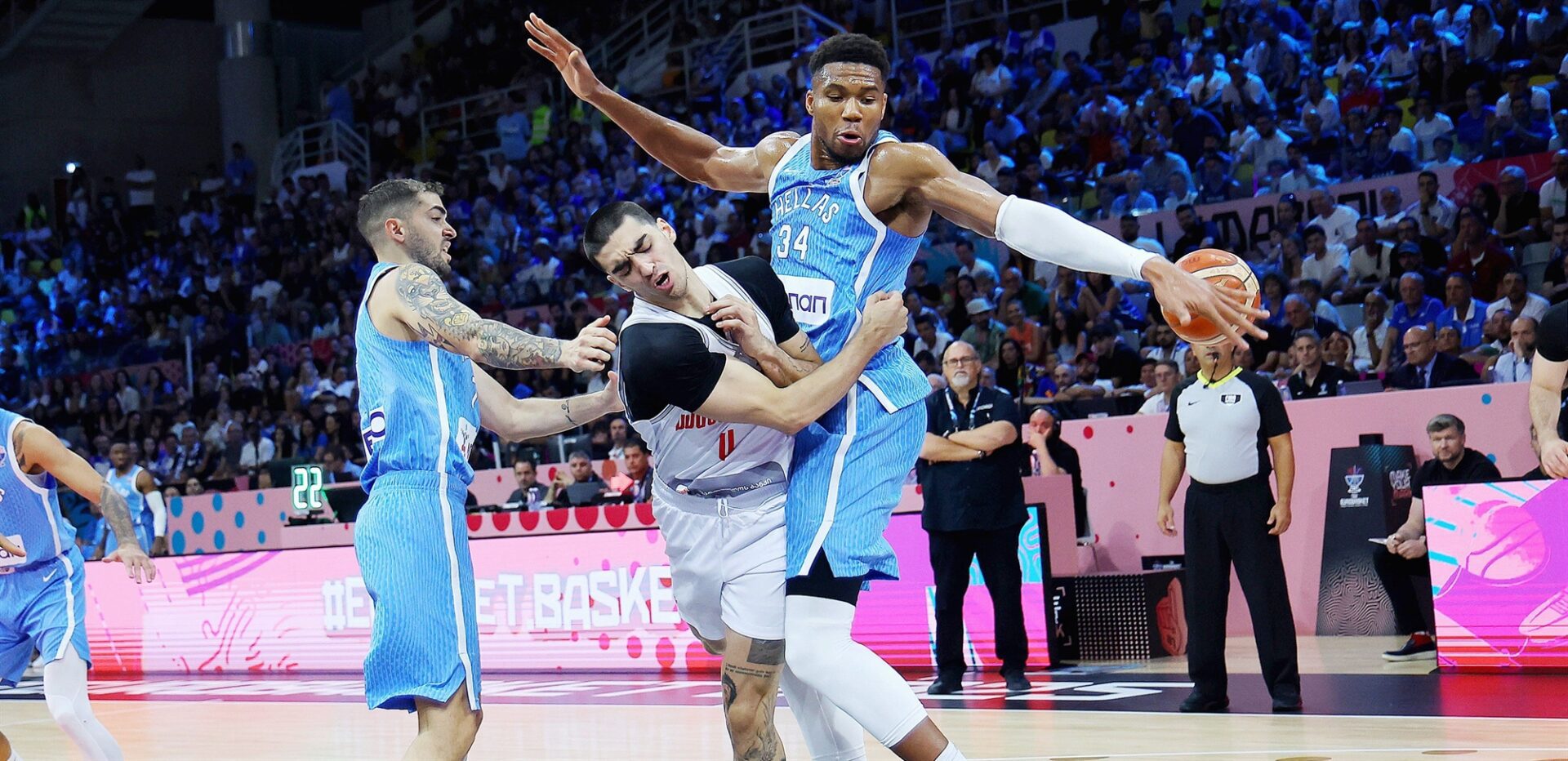 EuroBasket 2025: Ελλάδα – Ισπανία Live Streaming