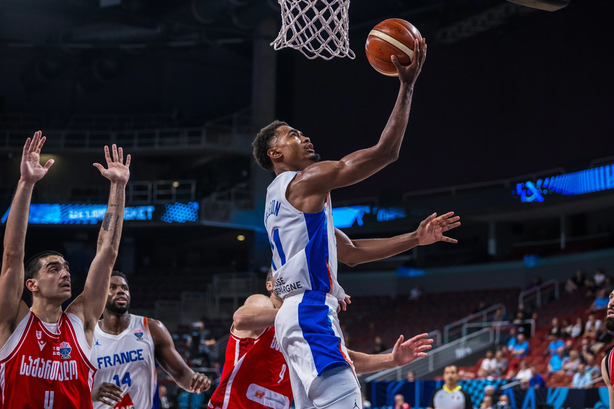 Eurobasket 2025: Ιστορική πρόκριση της Γεωργίας, απέκλεισε τη Γαλλία με 80-70