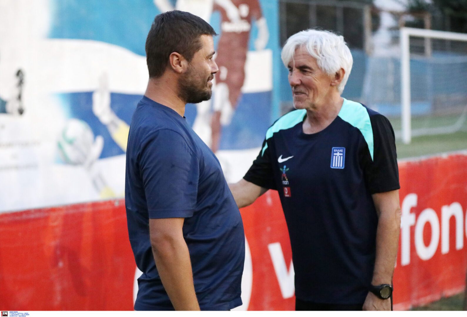 Τα είπαν Γκαγκάτσης-Γιοβάνοβιτς μετά το ματς της Εθνικής – Κανένα θέμα παραίτησης