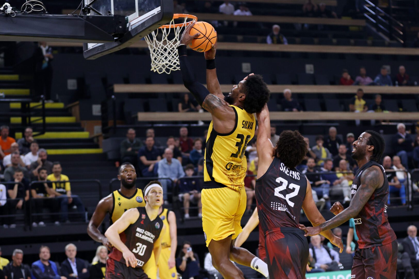 BCL: MVP της ΑΕΚ ο Κρις Σίλβα κόντρα στην Σολνόκι (ΦΩΤΟ)