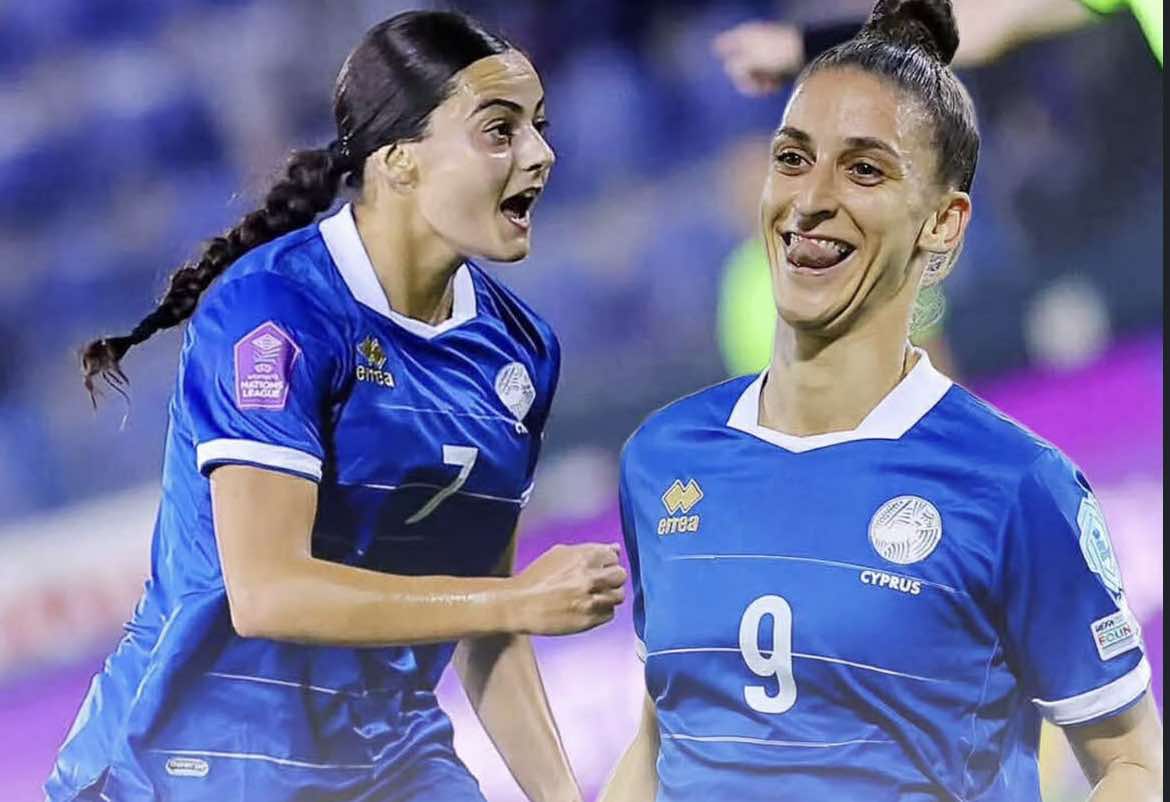 Εθνική Γυναικών Κύπρου: Μεγάλη νίκη επί της Αλβανίας με 3-2 με πρωταγωνίστριες τις Βιολάρη και Παναγιώτου της ΑΕΚ!