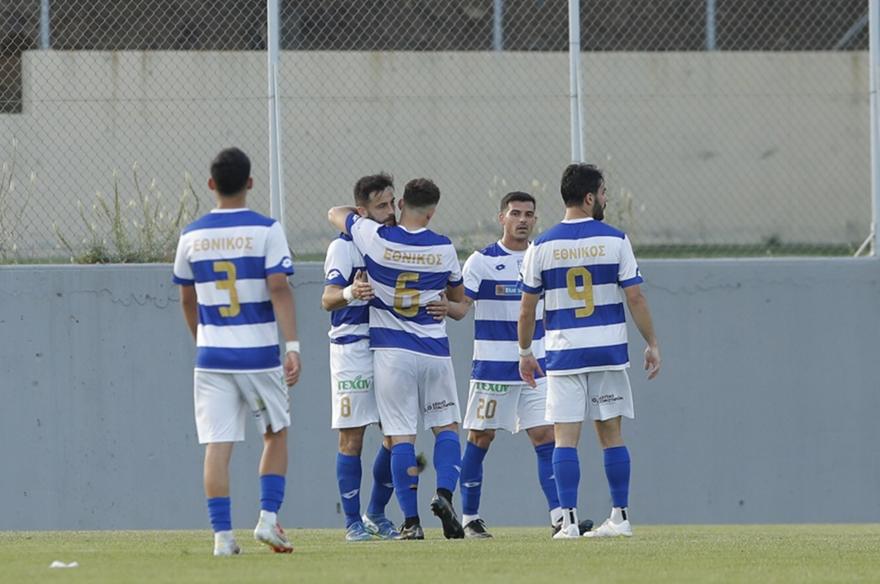 Γ’ Εθνική: Ο Εθνικός πανηγύρισε την πρώτη του νίκη με πρωταγωνιστή τον Γροντή