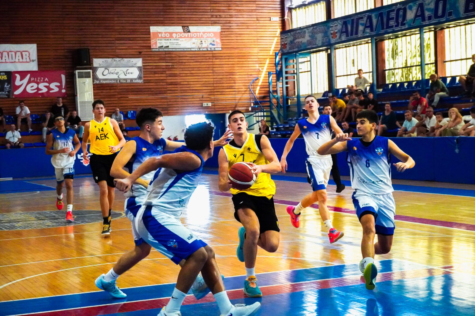 ΑΕΚ BC Academy: Ο Στέφανος Μαραθωνίτης στις προπονήσεις του Κλιμακίου Παίδων Νότου