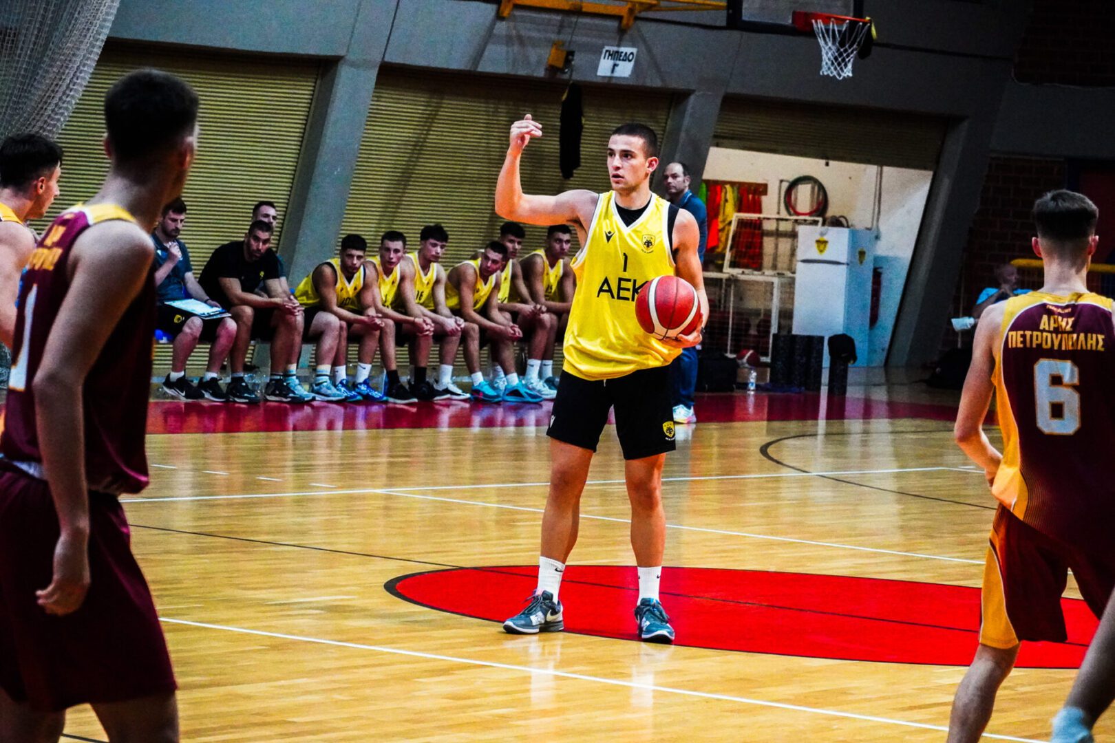 ΑΕΚ BC Academy: Ήττα από τον ΓΣ Γλυκών Νερών για τους Εφήβους