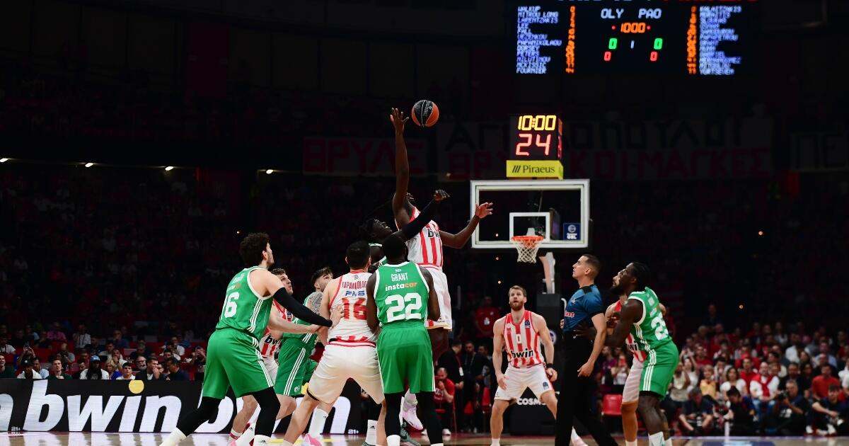 Stoiximan GBL: Οι 12άδες Ολυμπιακού και Παναθηναϊκού για το ντέρμπι