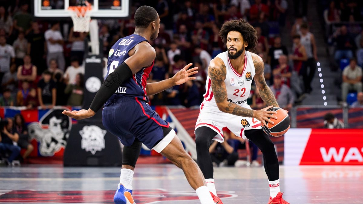Euroleague: Δύσκολη νίκη του Ολυμπιακού στη Βιτόρια κόντρα στην Μπασκόνια