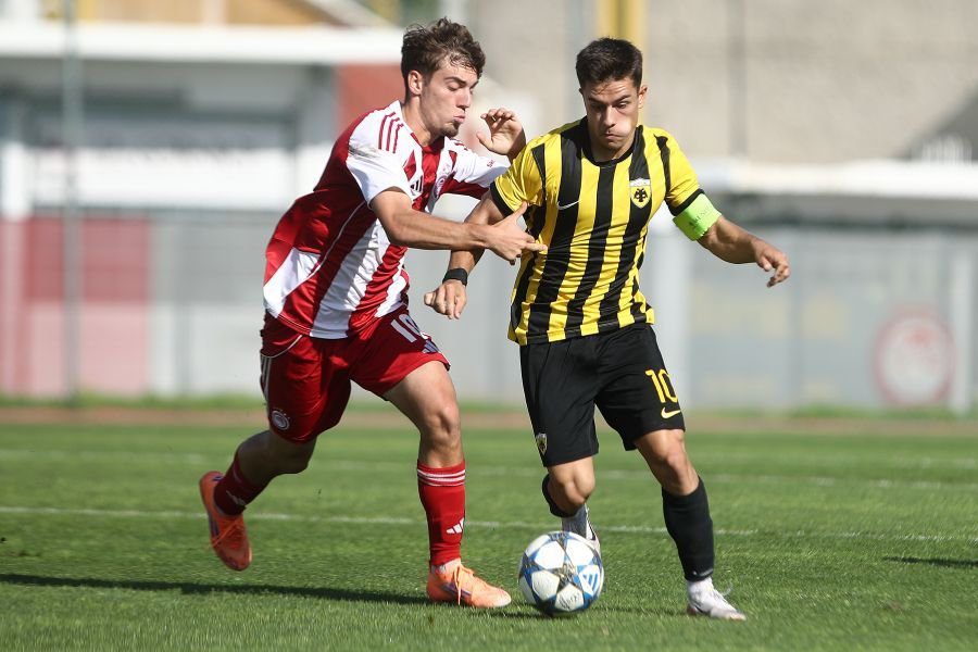 Ολυμπιακός – ΑΕΚ Κ19 2-0: Πρώτη ήττα για την Ένωση στο πρωτάθλημα