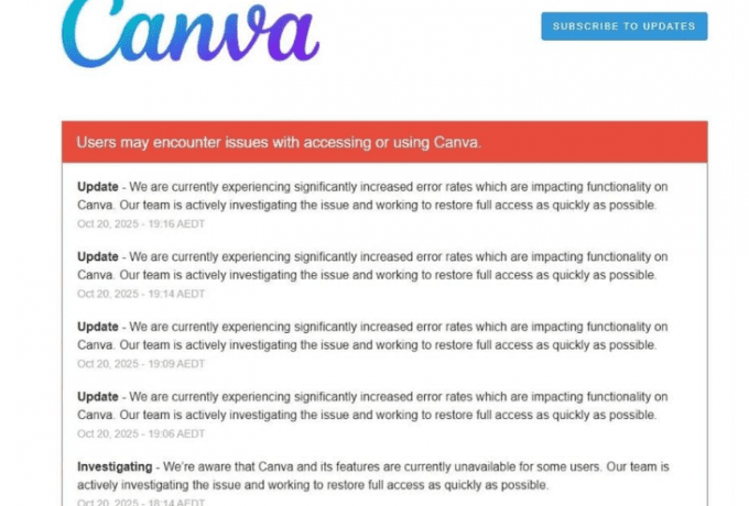 Παγκόσμια αναστάτωση: Προβλήματα σε Canva, Snapchat και Amazon λόγω βλάβης στην AWS