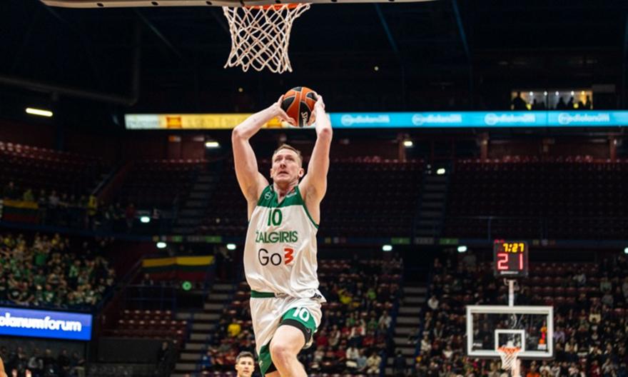 Ζαλγκίρις Κάουνας – Μιλάνο: Η ώρα και το κανάλι του αγώνα