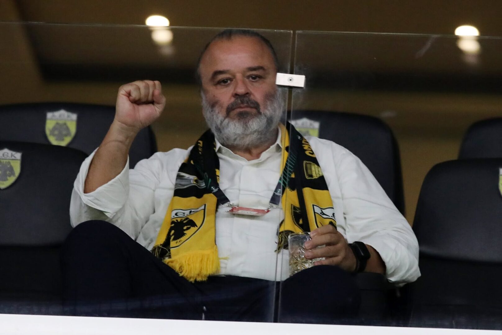 Παρακολουθεί από κοντά το ΑΕΚ-Αμπερντίν ο Μάριος Ηλιόπουλος