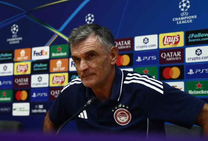 Μεντιλίμπαρ: «Δεν αλλάζουμε τίποτα – ο Ολυμπιακός θα παίξει για τη νίκη απέναντι στην Μπαρτσελόνα»