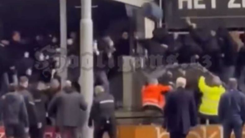 Άγρια επεισόδια σε αγώνες Κυπέλλου στην Ολλανδία – Εισβολή οπαδών και προσωρινή διακοπή