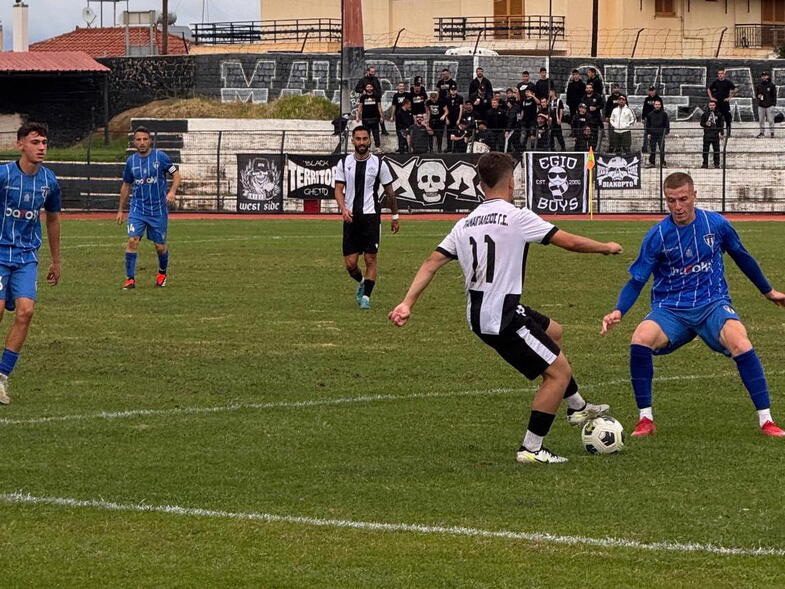 Γ’ Εθνική: Τα αποτελέσματα της αγωνιστικής – Ξεχώρισε η νίκη του Παναιγειάλιου στο ντέρμπι της Αχαΐας