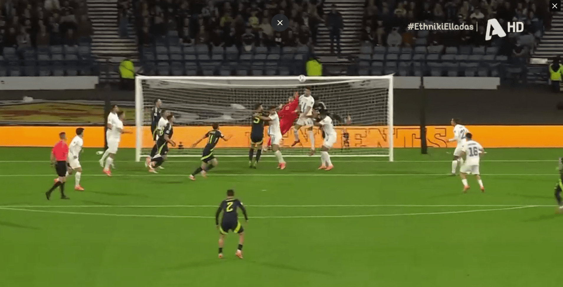 Σκωτία – Ελλάδα: Ο Τζολάκης κρατάει όρθια την Εθνική με απίστευτη επέμβαση (VIDEO)