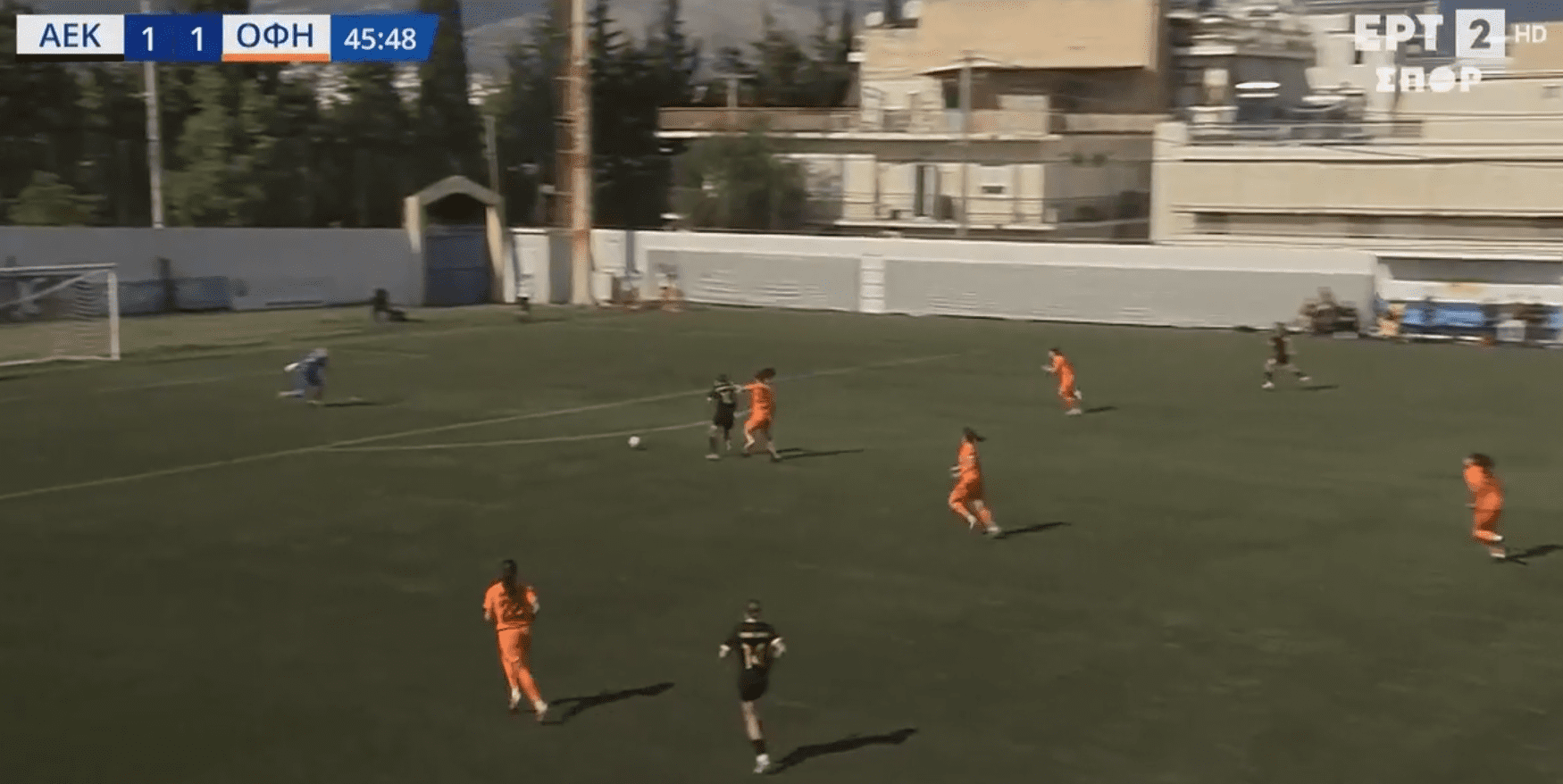 ΑΕΚ – ΟΦΗ: Με δέκα παίκτριες ο ΟΦΗ μετά από αντικανονικό τράβηγμα (VIDEO)