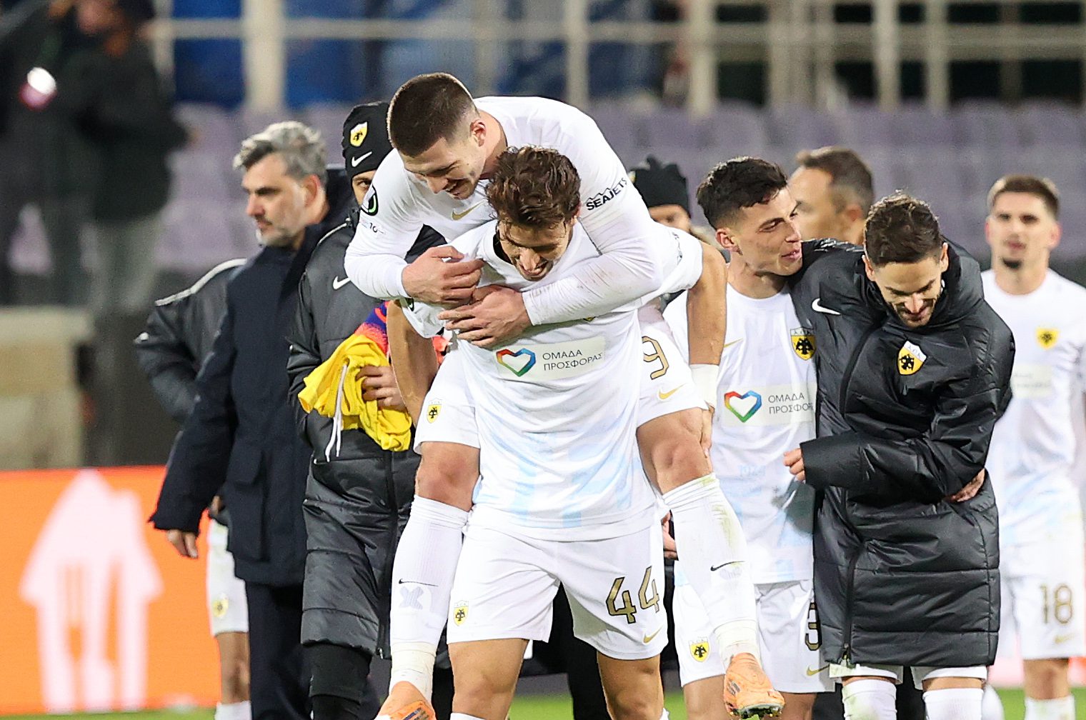 ΑΕΚ: Ιστορική νίκη στη Φλωρεντία – Πρώτo διπλό στην Ιταλία!