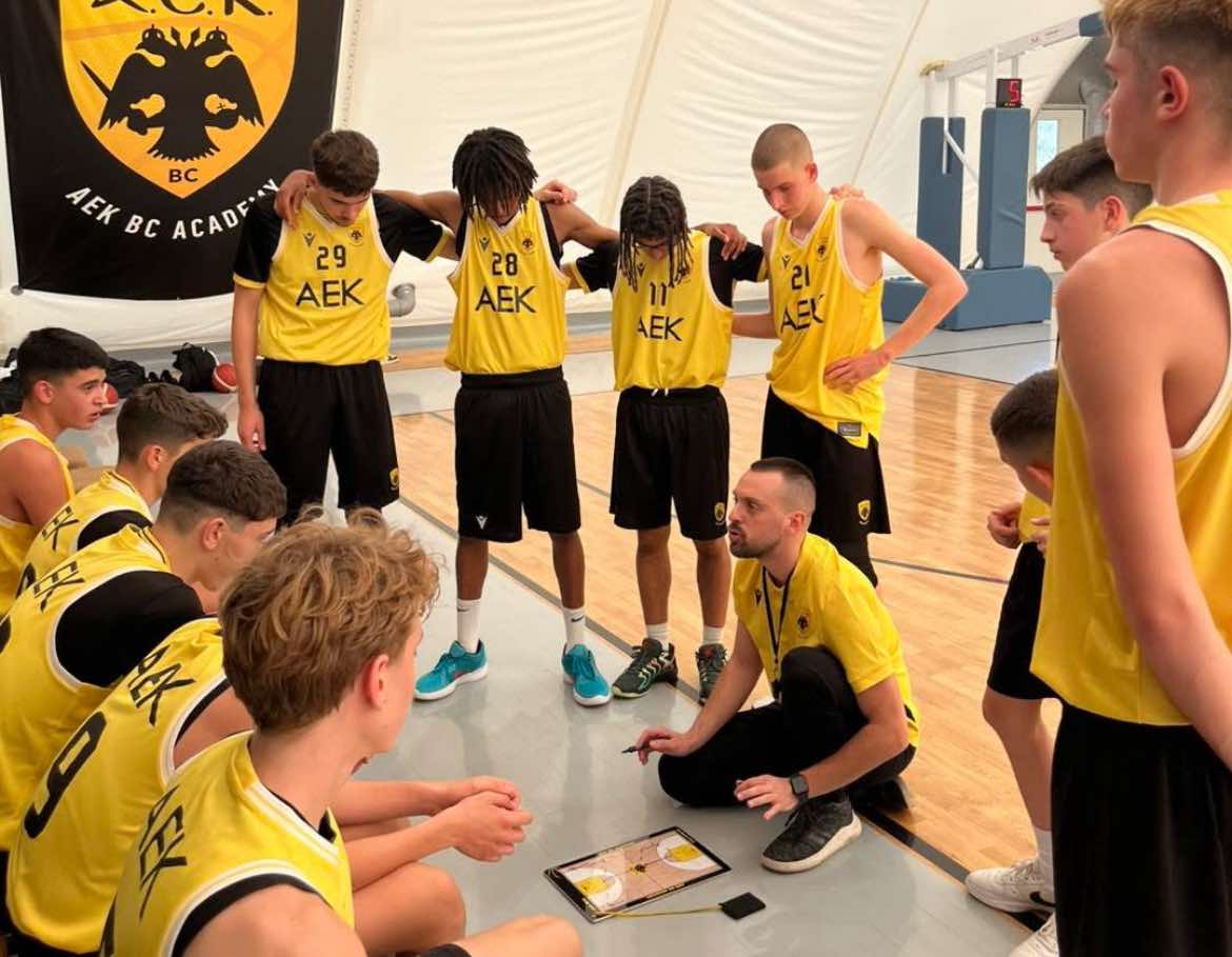 AEK BC Academy: Φιλικό «τεστ» απέναντι στον Κρόνο Αγίου Δημητρίου για την U15 (ΦΩΤΟ+ΒΙΝΤΕΟ)