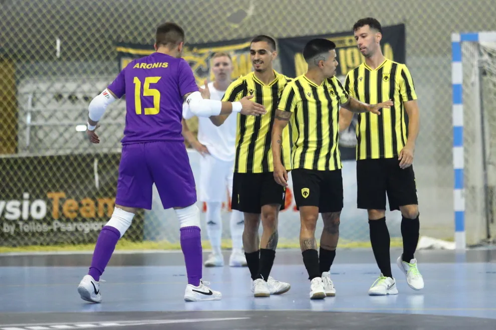 Futsal Ανδρών: Στη Θεσσαλονίκη για το «διπλό» η ΑΕΚ!