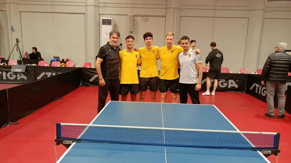 Επιτραπέζια Αντισφαίριση: Ξεκίνημα με μία νίκη και μία ήττα για την ΑΕΚ