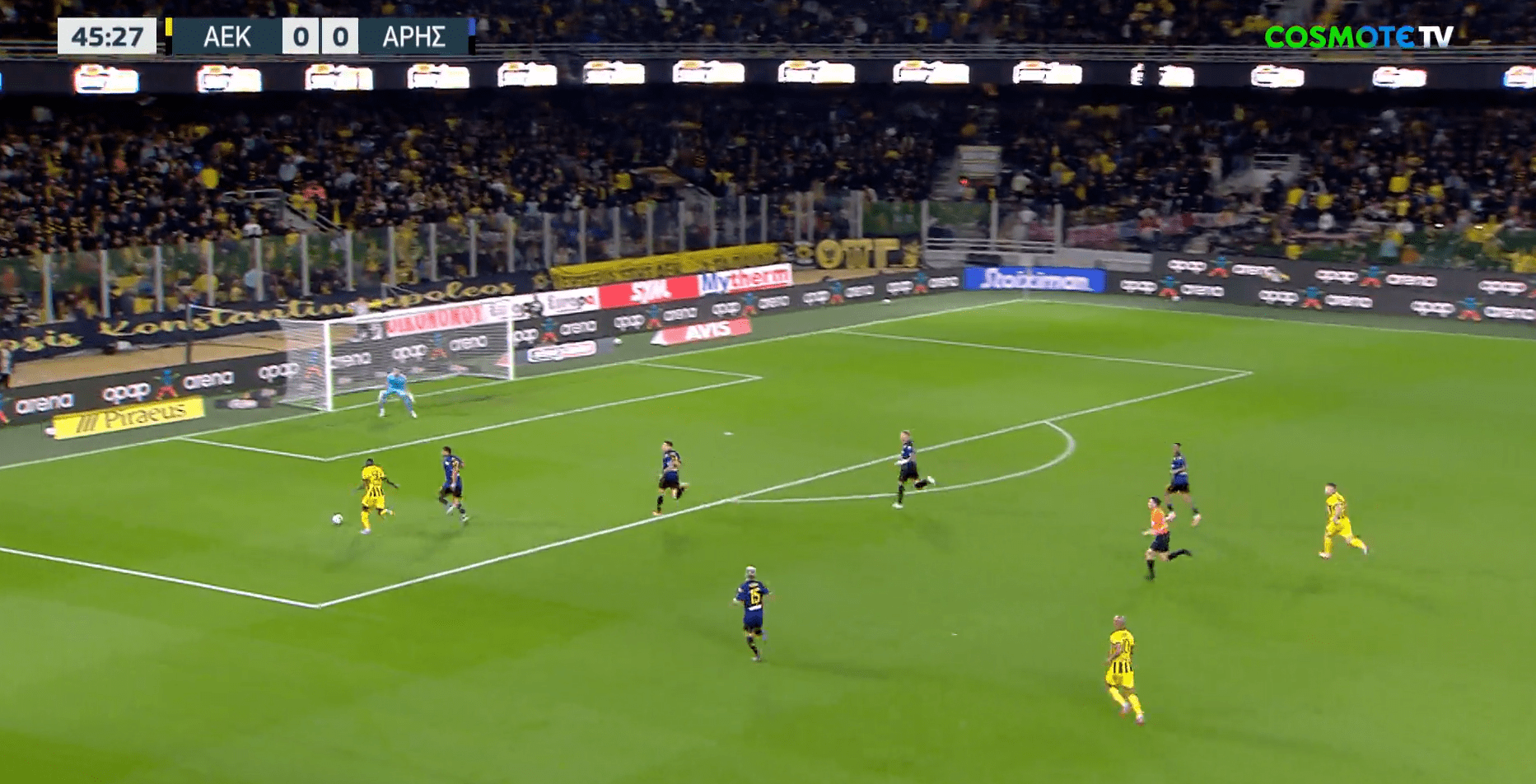 ΑΕΚ – Άρης: Κούρσα και ευκαιρία από τον Ζίνι (vid)