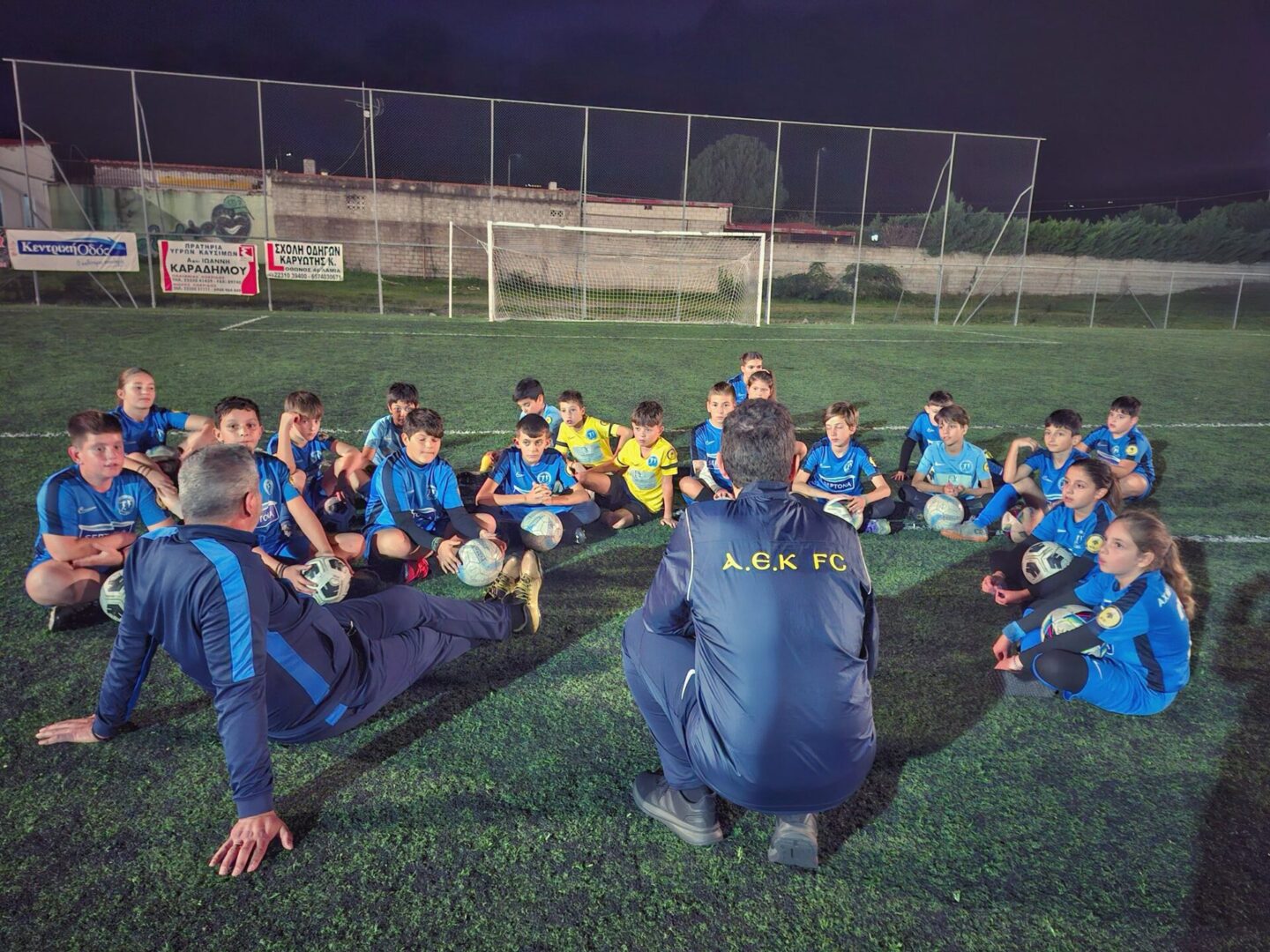 «AEK DAY» στις εγκαταστάσεις της Ακαδημίας Μώλου!