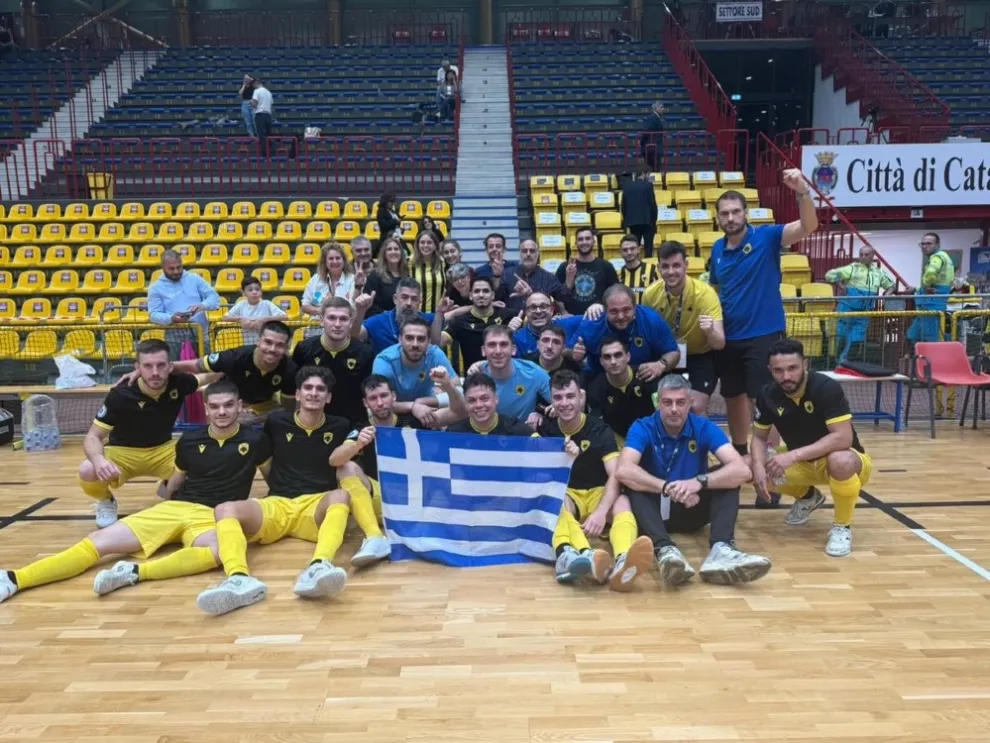 ΑΕΚ Futsal: Ιστορική πρόκριση στους «16» του UEFA Futsal Champions League!