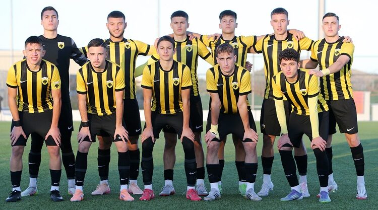 ΑΕΚ Κ17: Δυναμική αντίδραση με δέκα παίκτες, αλλά δεν απέφυγε την ήττα από τον Παναθηναϊκό