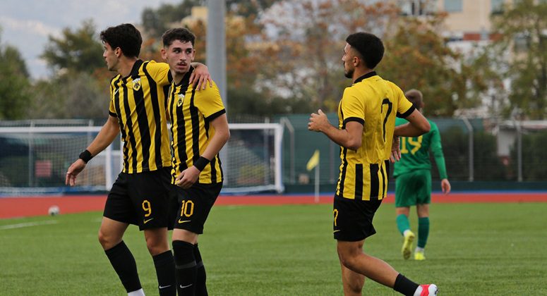 ΑΕΚ Κ19: Νίκησε με 3-0 τον Παναιτωλικό και ανέβηκε ξανά στην κορυφή!