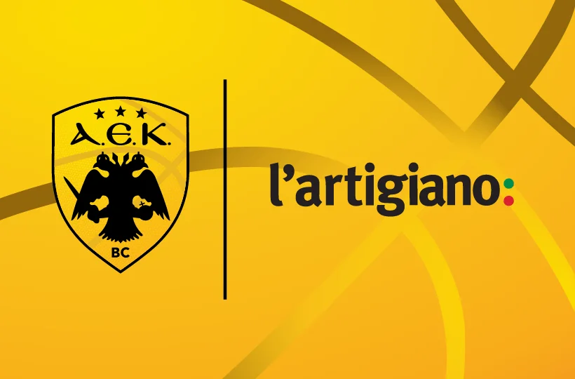 Μπάσκετ: Η l’artigiano στο πλευρό της ΑΕΚ BC!