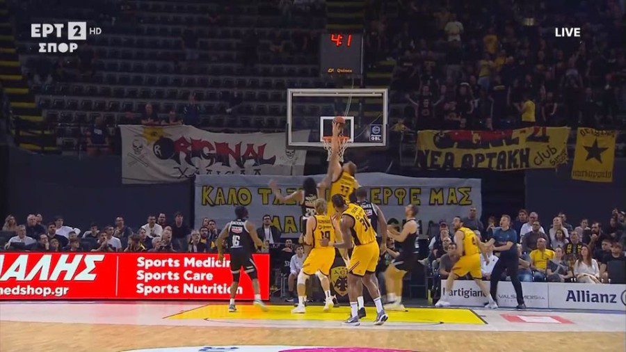 ΑΕΚ-ΠΑΟΚ: Follow… buzzer beater από τον Χαραλαμπόπουλο (vid)